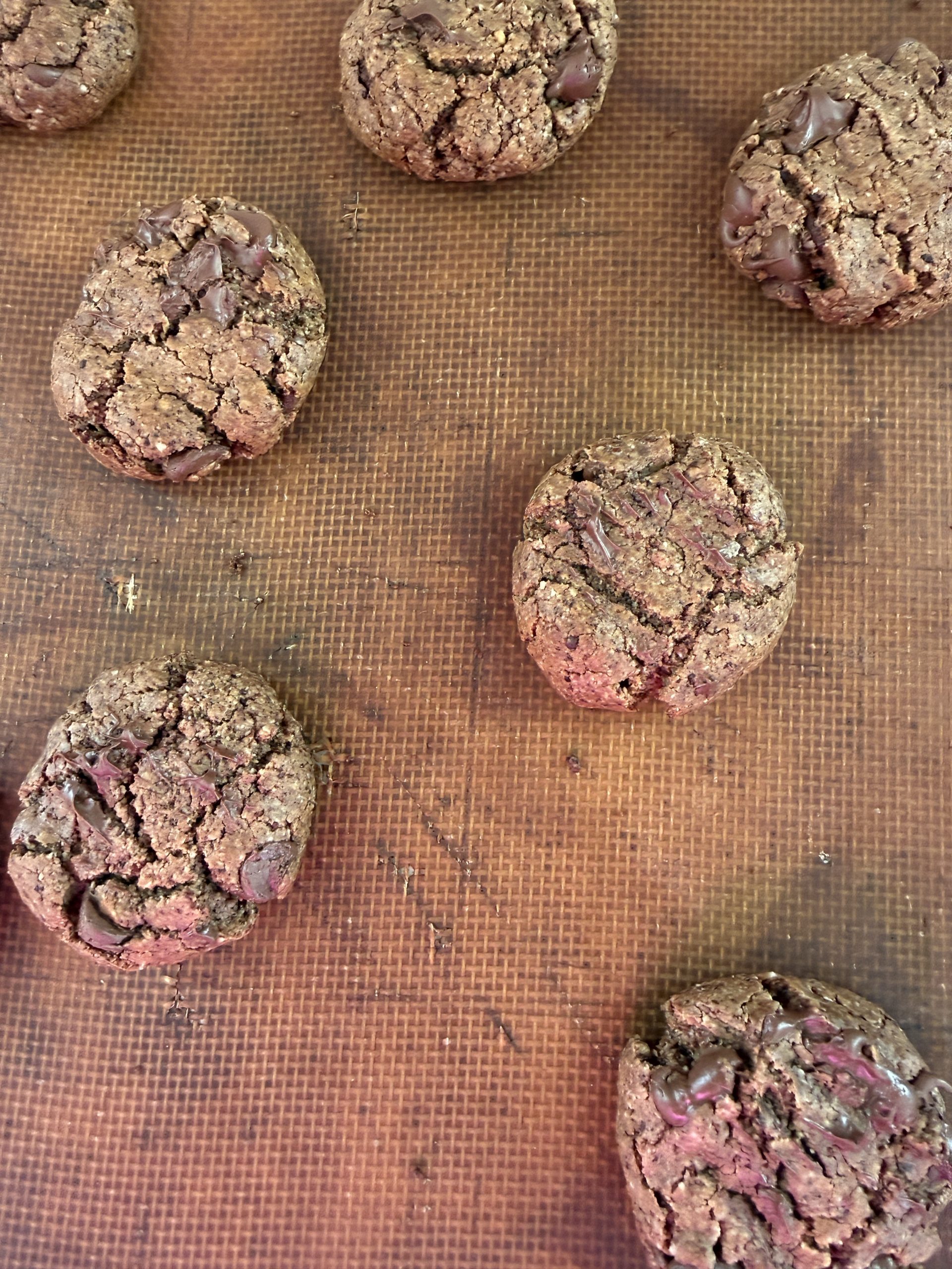 Vegan 1 Double Chocolate Chip Oat Flour Cookies